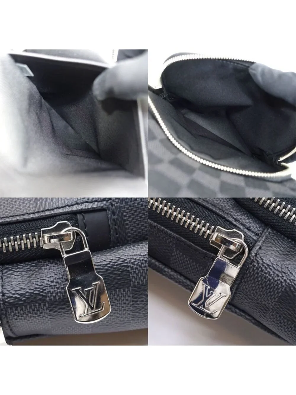 Louis Vuitton Avenue Sling Bag BK Silver